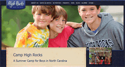 Desktop Screenshot of highrocks.com